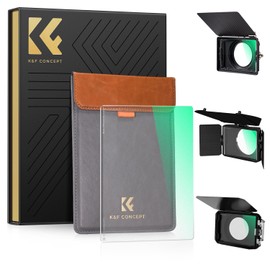 K&F Concept 1/4 Black Mist 4"x5.65" Square Filter, Soft Effect, 1/4 Contrast Adjustment, Soft Drawing Filter, Compatible with Tilta, Matte Box, SmallRig Matte Box, 28 Layer Coating, Waterproof,