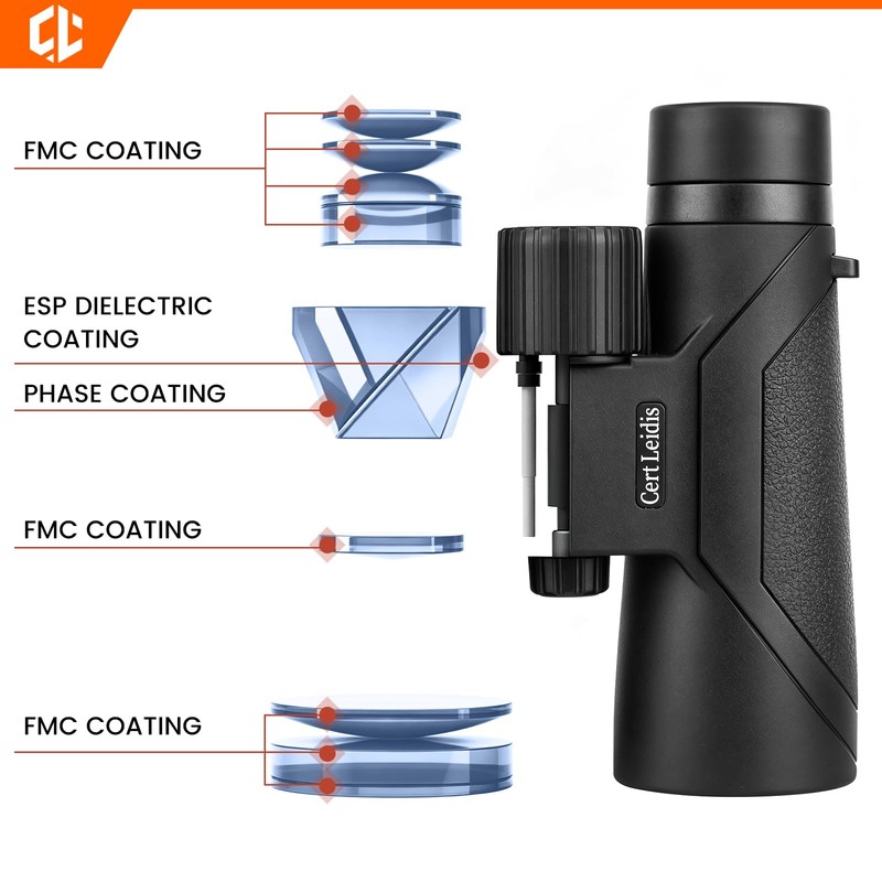 12x50 HD Binoculars for Adults High Powered, Super Bright BAK4