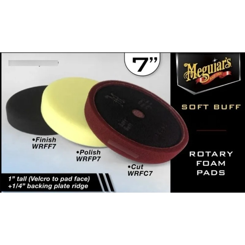 Kit Meguiars De Esponjas Para Pulir, Abrillantar Y Encerar Amarillo
