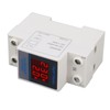Voltage Current Meter Din Rail Double Display Display Monitor Single