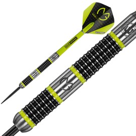WINMAU Michael Van Gerwen MvG Aspire 22g Professional Tungsten Steel Tip Darts Set with Flights and Shafts