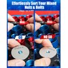 VEXTHYX 66 Nut and Bolt Thread Checker with 32 Metric