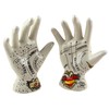 Temerity Jones Set Of 2 Palmistry Tattoo Hand Decorative Ornaments