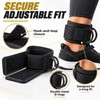 Adjustable Cable Machine Ankle Strap for Glute Kickbacks(2 Pack) –