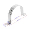 Aopin 2 Pack 70mm Rigid Pipe Band Clamp with 2