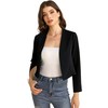 KOJOOIN Women's Bolero Long Sleeve Cardigan Elegant Festive Shoulder Jacket