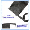 2 Extensiones de Cola de Caballo, Coleta Postiza, Coleta Postiza