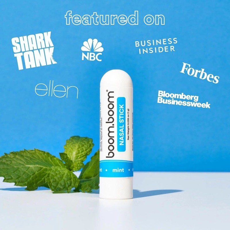 Boom Boom GENUINE BoomBoom Nasal Stick Assorted (4 Pack) Boosts