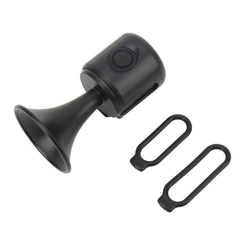 Electric Bike Horn USB Charging 120dB Anti Aging ABS PC