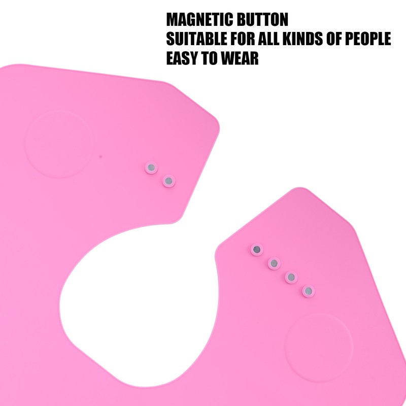 Hair Cutting Collar Silicone Salon Barber Hair Cutting Cape Neck