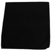 Mechaly Polyester Sewn Edges XL Solid Bandana - 27 x