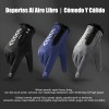 Guantes De Cuero Térmicos Impermeables Touch Para Moto/bici