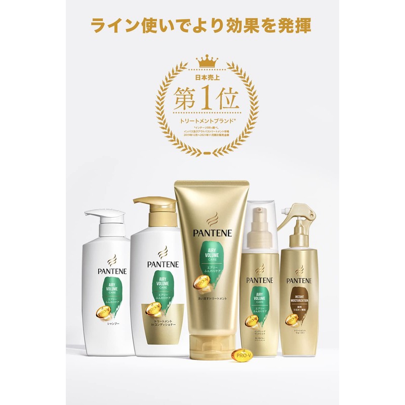 Pantene Airy Fluffy Care Shampoo Pump