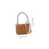 Hohopeti Elegant Round Wicker Basket Home Decor Essential Natural Rattan