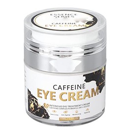 Crema Reafirmante de Ojos de Café, Crema de Ojos Nutritiva Y Tensora para Iluminar las Ojeras de las Mujeres, Reduce la Hinchazón, Ilumina las Ojeras 