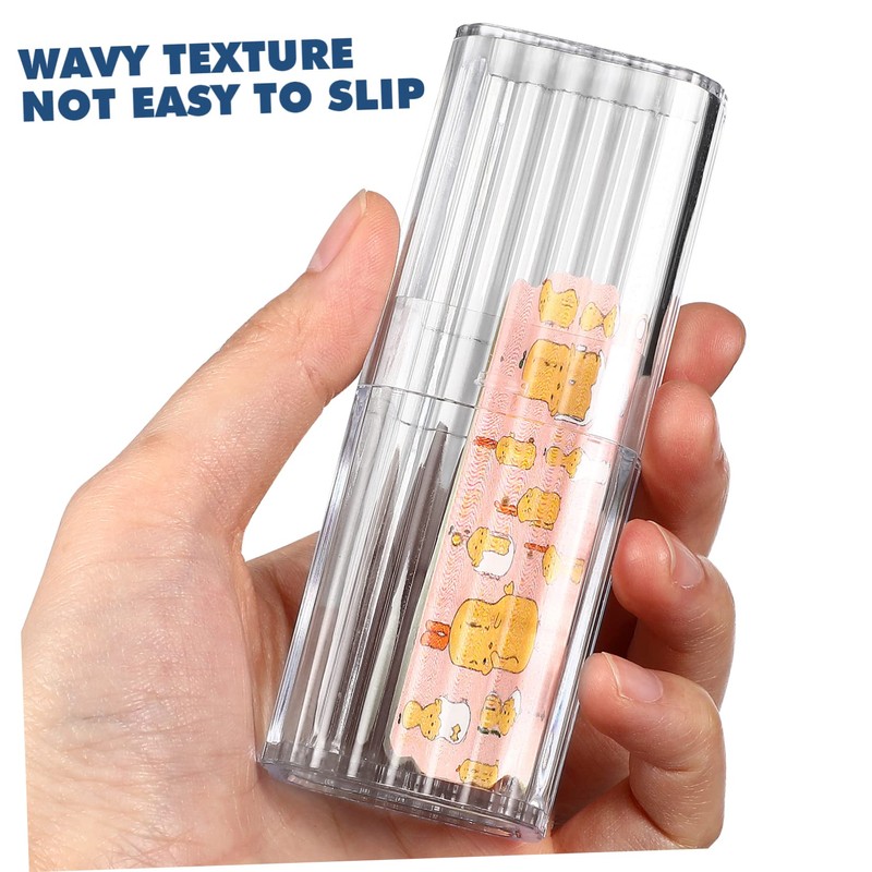 COHEALI Organizer Bins 8 Pcs Cotton Swab Storage Boxes Desk