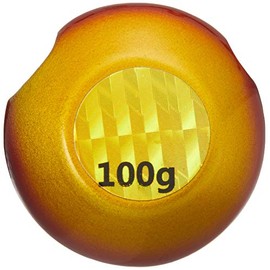 Major Craft Tai Rubber Kaenomi (Replacement Weight) TM-HEAD100/#4 #4 Gold/Red, 3.5 oz (100 g)