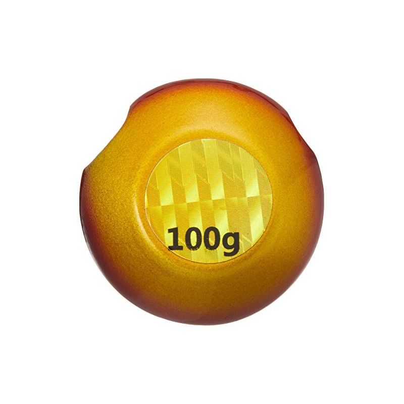 Major Craft Tai Rubber Kaenomi (Replacement Weight) TM-HEAD100/#4 #4 Gold/Red,