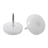 sourcing map Furniture Feet Nail Plastic Glide Nails Chair Table