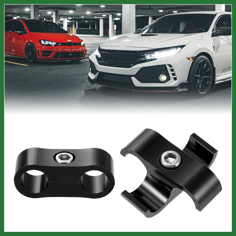 Motoforti 3pcs AN4 Car Hose Separator Clamp Fuel Line Connector