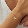 Turandoss Gold Initial Bracelets for Women Trendy - 18K Gold