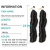 Mtmei hair French Curly Braiding Hair for Box Braids 8