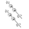 iYueMps 8mm 100-600mm Case Hardened Coated Steel for Linear Motion