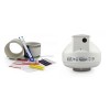 RadonAway RP140 Radon Fan & Install Kit with Dynameter -