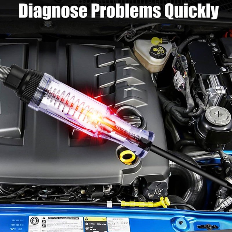 Car LED Circuit Detection Digital Display Pen, 6V/12V/24V Line Multifunctional
