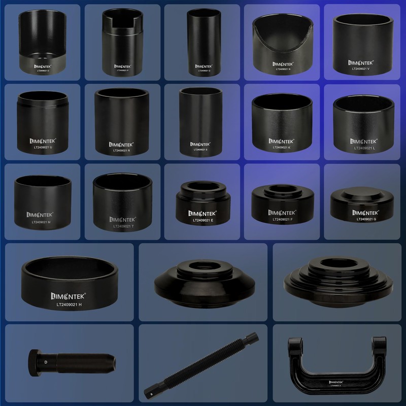 limontek Ball Joint Press Kit 21pcs, Master Ball Joint Removal