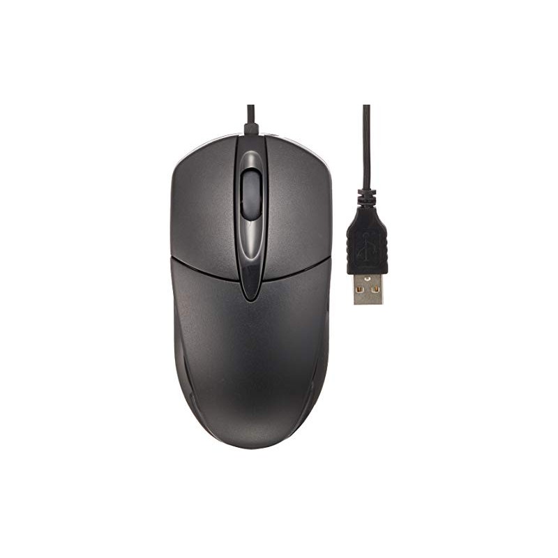 3R-System USB Optical Mouse Black 3R-KCMS01UBK