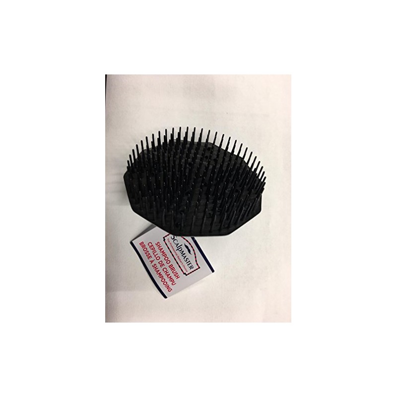 Scalpmaster Shampoo Brush, Black,1 each (Pack of 3)