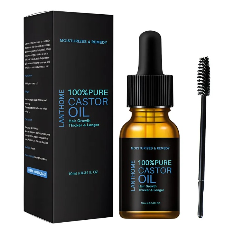 Dp10 Aceite De Ricino Orgánico Para El Crecimiento Del K