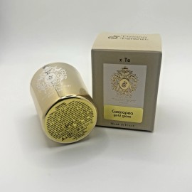 Tiziana Terenzi Cassiopea Scented Candle Gold Glass *NEW