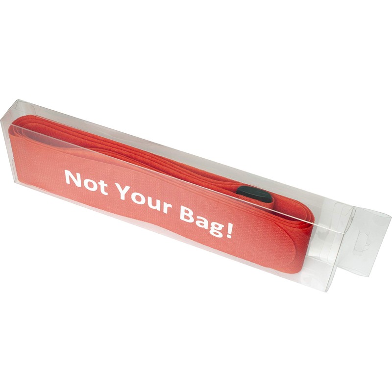 Luggage Strap Luggage Strap Suitcase Strap Red Saying Not Your