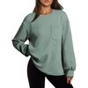 Dokotoo Oversized Sweatshirt for Women Tops Casual Long Sleeve Shirts