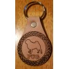 Leather Key Chain Pug