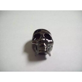 Q-Parts NEW Q-Parts Custom Guitar Knob - JUMBO SKULL II, PEARL BLACK, KBJSII-0409