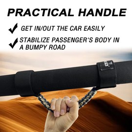 UTV Roll Bar Grab Handles for Polaris RZR Can Am,UTV Grab Handles fit 1.75"-2" Rollbar,ATV Passenger Grab Handle Grips 2Pcs (Army Green CAMO)