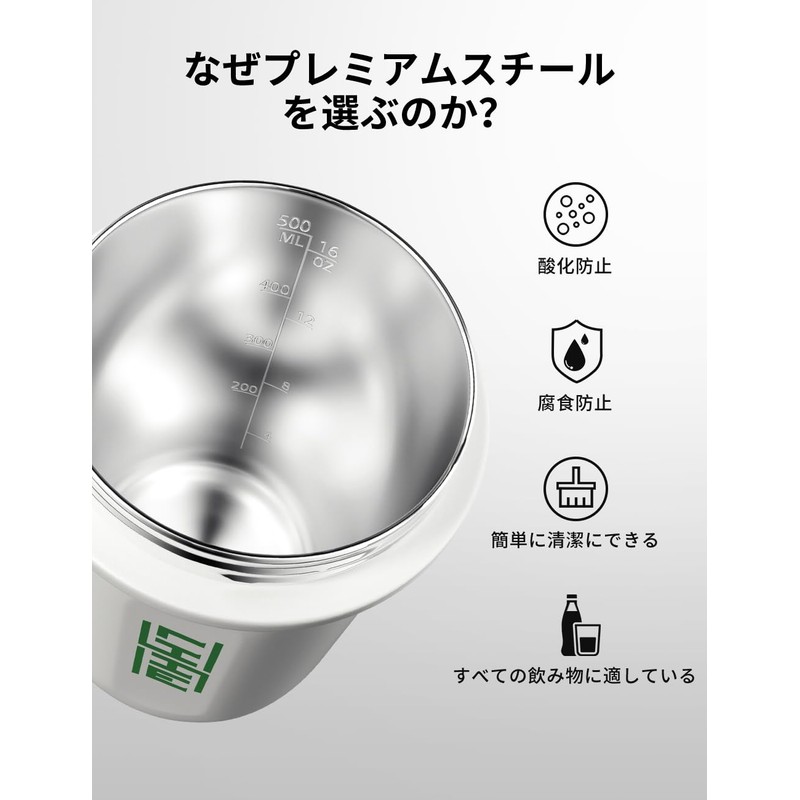 Rohanway (LHHW) Stainless Steel Protein Shaker, Protein Shaker, Cold Retention,