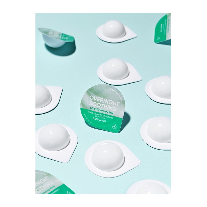 Overnight Soothing Cica Sleeping Mask Travel Kit (4g*12) / 오버나이트