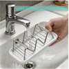 UVULAS 304 Stainless Steel Wavy Soap Dish, Self Draining Shampoo