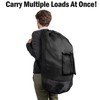 Laundry Bag Backpack with Shoulder Straps and Mesh Pocket Clothes