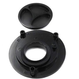 HONGK- Motorcycle Keyless Gas Cap Fuel Tank Compatible with Yamaha Yzf-R6 Yzfr6 Yzf R6 Black [B01C0SUWLG]