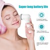 MYCARBON Electric Facial Cleansing Brush IPX7 White