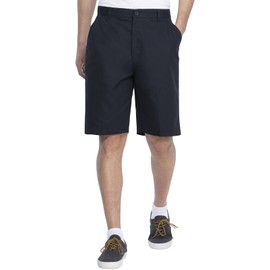 Classroom School Uniforms Big Boys Husky - Pantalones Cortos con Frente Plano, Azul Marino Oscuro, 12 Husky