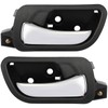 LUJUNTEC Interior Front Driver Left Passenger Right Side Door Handle