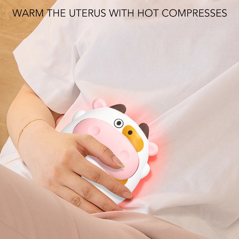 Hand Warmer 2 Levels Temperature Adjustment USB Charging Mini Cartoon