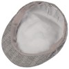 Lipodo Devron Plaid Flat Cap Men Grey 7 3/8