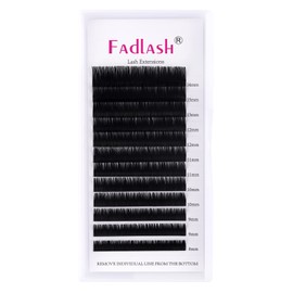 Silk Eyelashes, Single Eyelashes C Curl, Silk Lashes Thickness 0.07 mm, Mix 8–14 mm Eyelash Extension, Single Eyelashes 1:1 Classic 12 Strips Eyelashes